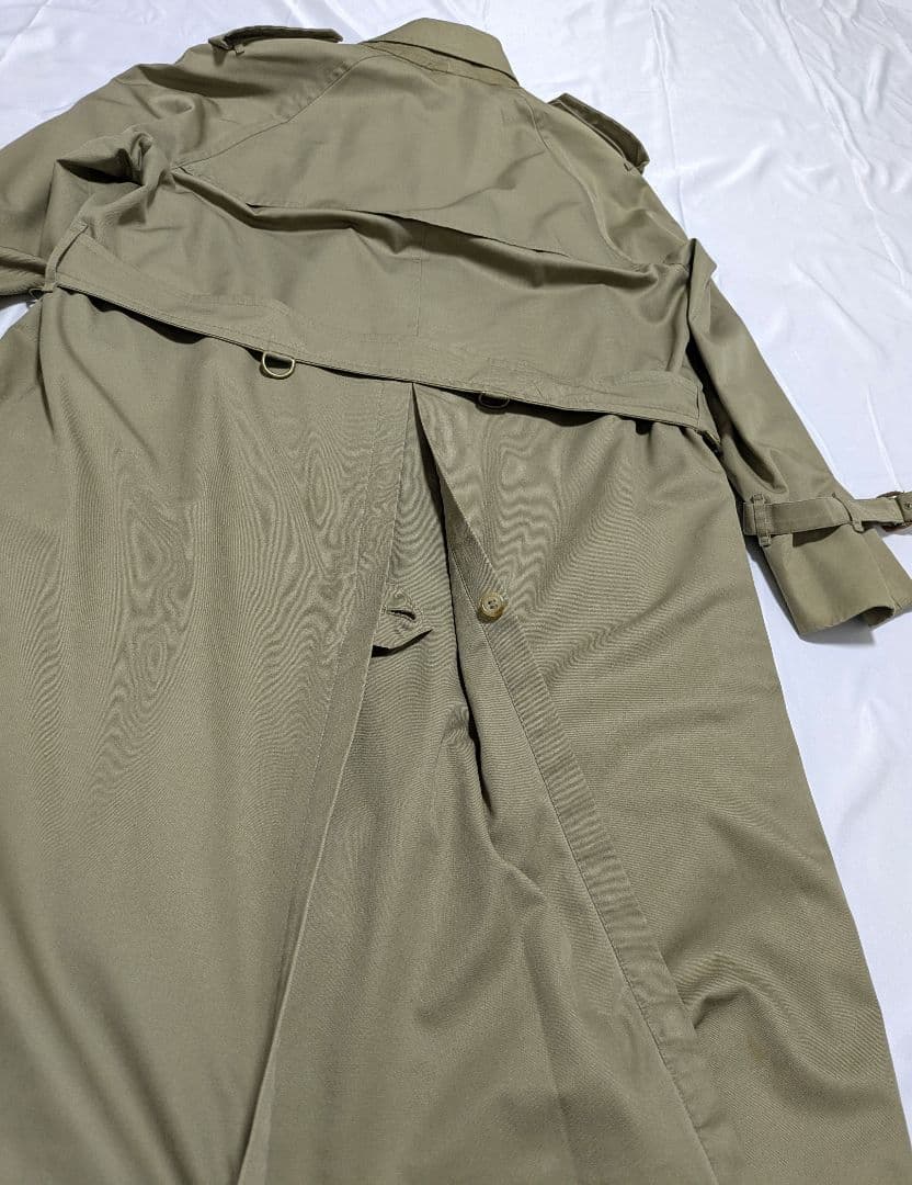 英国製　90s バーバリー トレンチコート ダブル ライナー付き ノバチェック