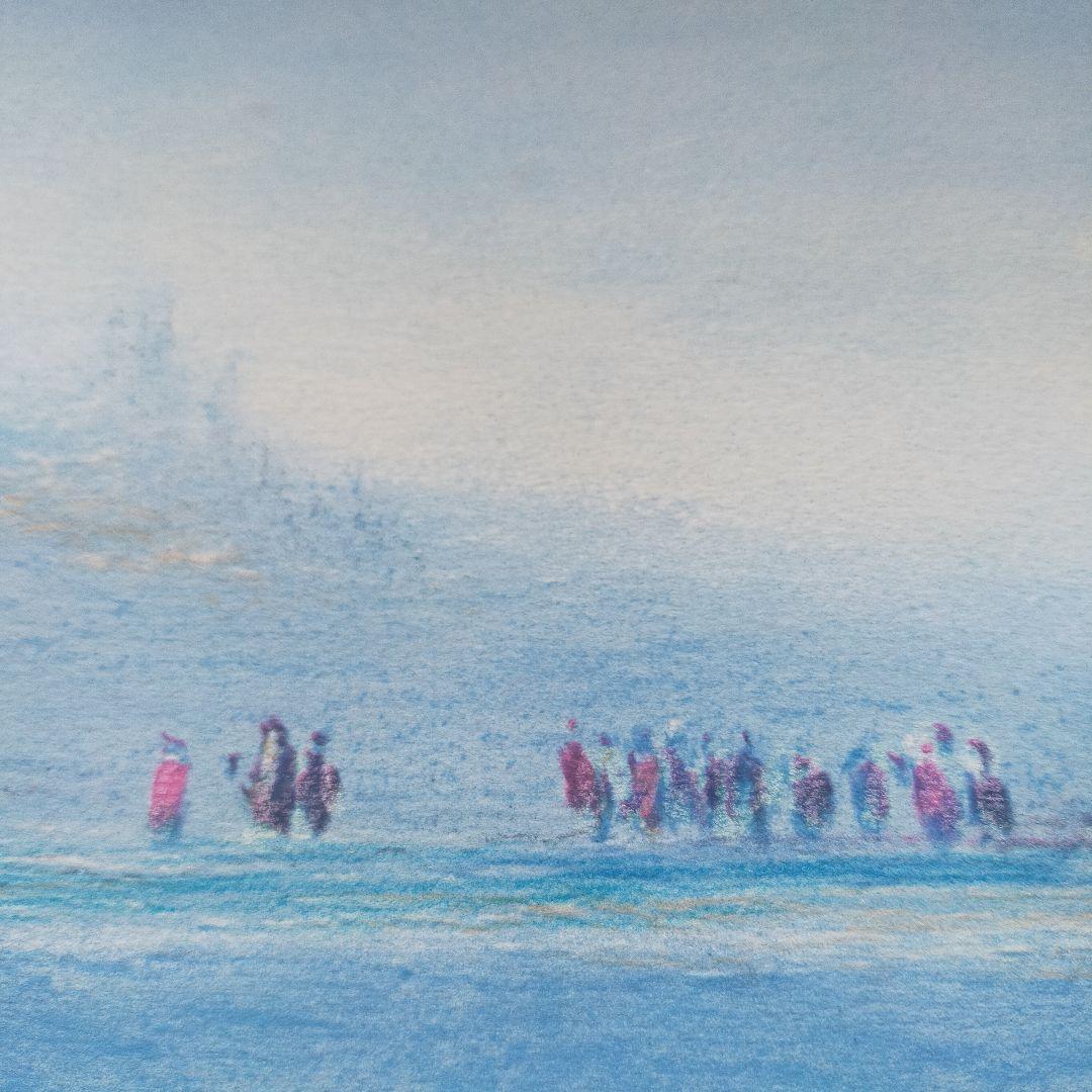 【真作保証】アンドレ・モレル 直筆サイン リトグラフ パリの橋ARCHES紙