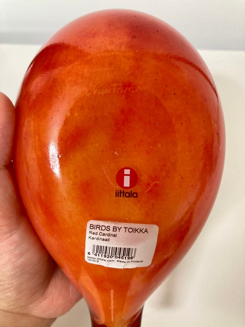 置物  Birds Red Cardinal