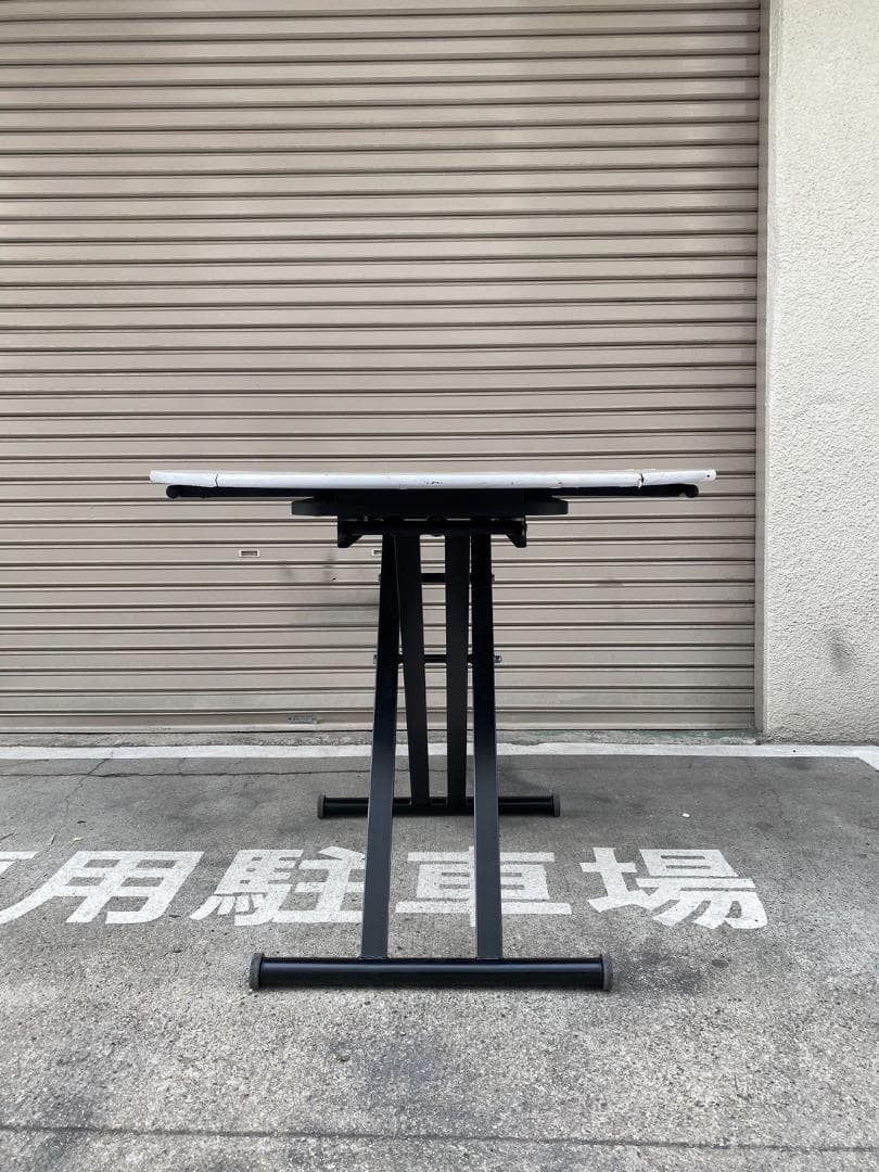 A215☆昇降伸縮テーブル ダイニングテーブル 折り畳みテーブル