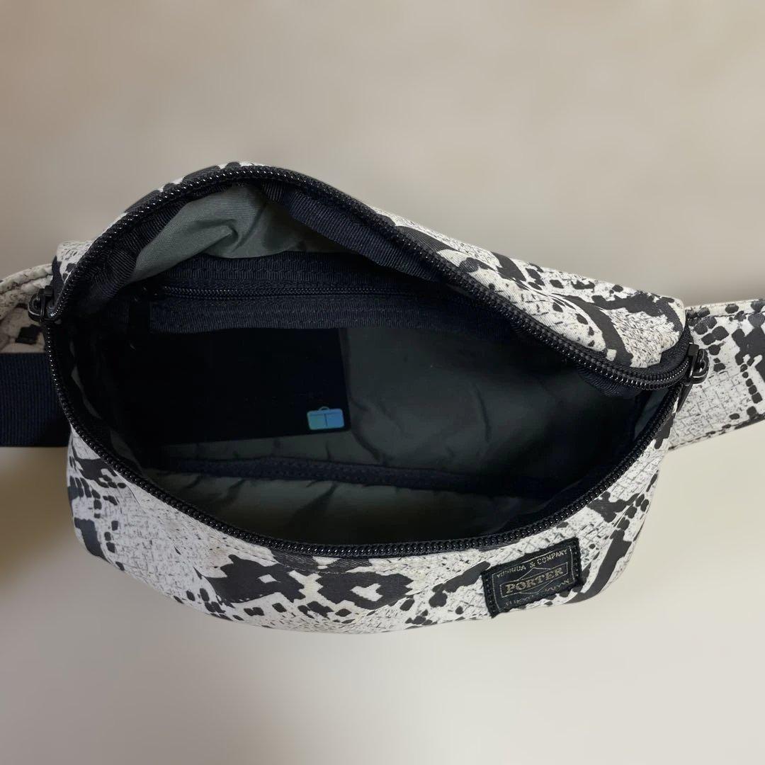 HEAD Porter ウエストポーチ　蛇柄　スネーク　パイソン