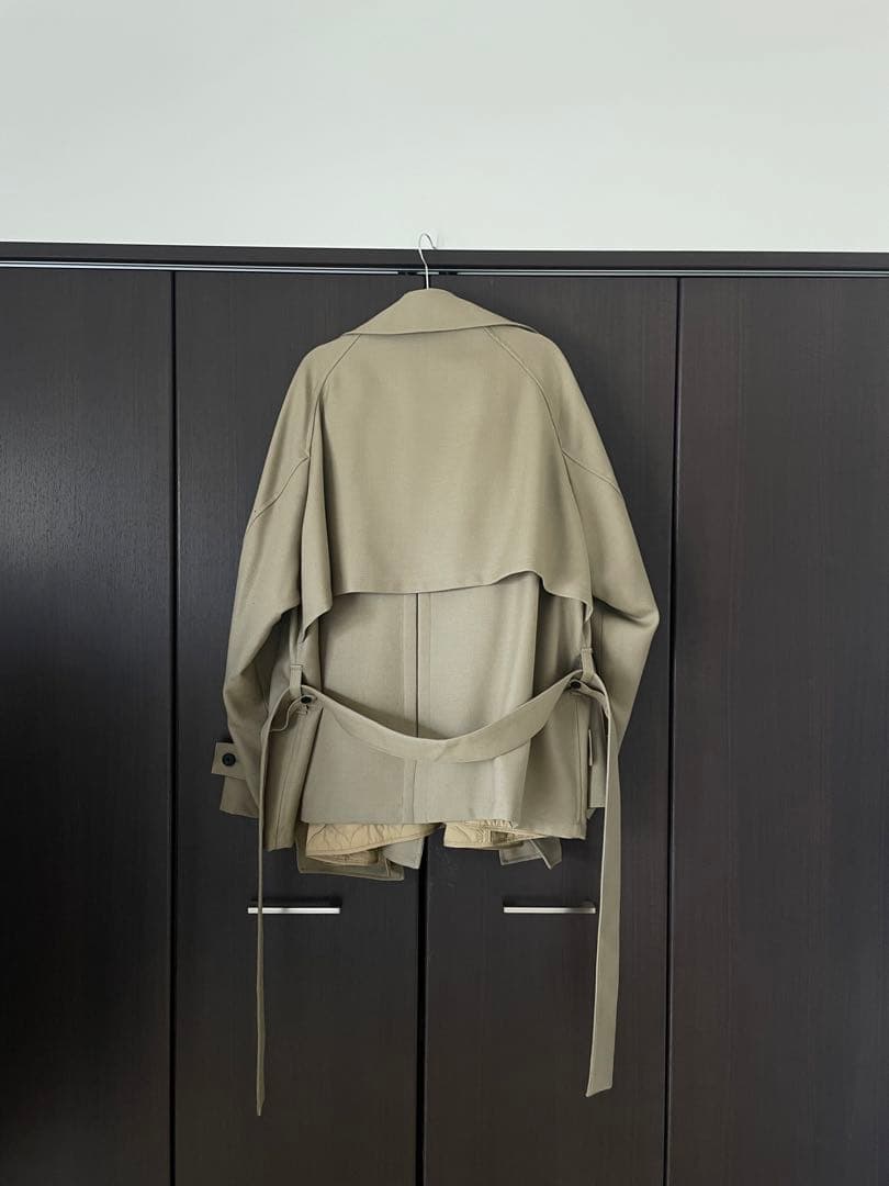 Exclusive Short Trench Coat +81別注BlancYM