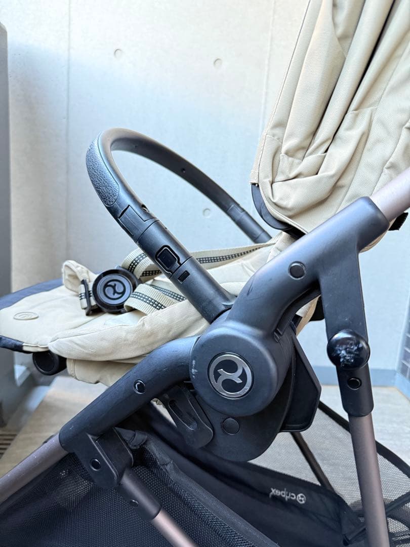 【シートライナー・ハンドルカバー付き】サイベックスベビーカー