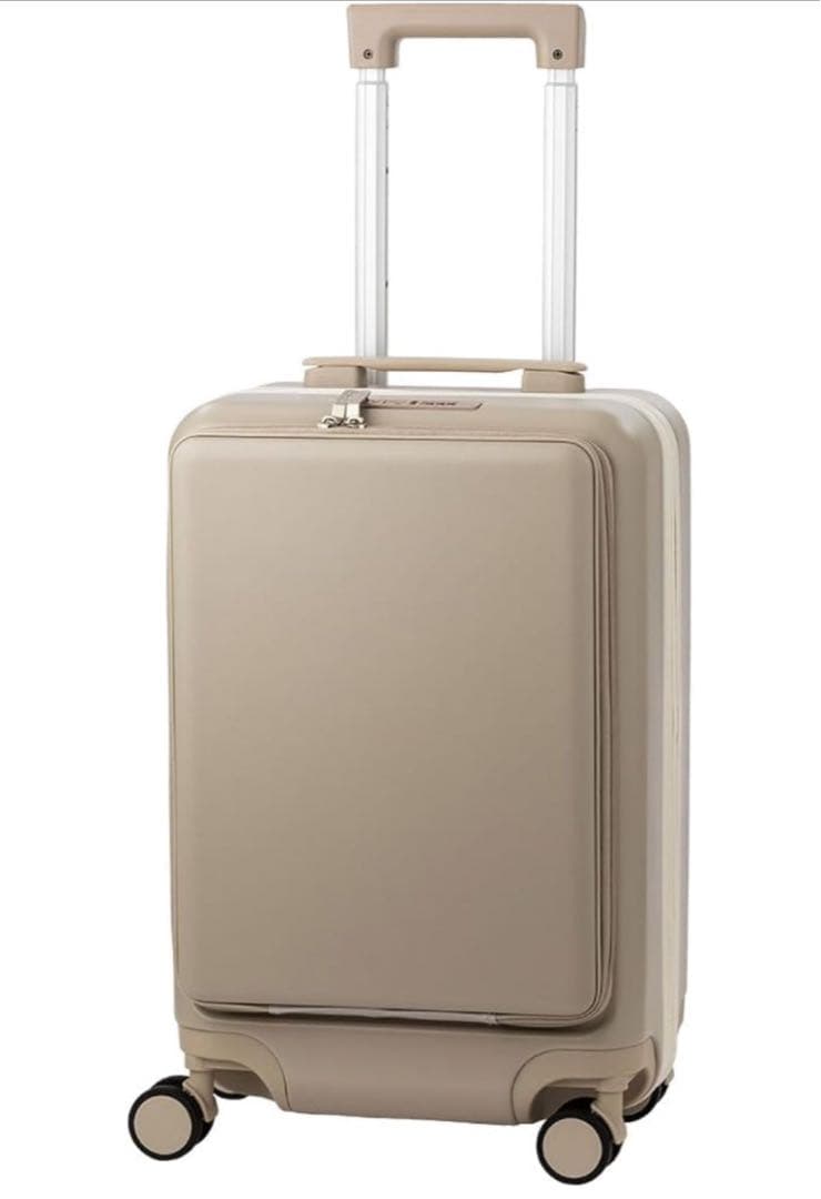 スーツケースフロントオープンS レジェンドウォーカー MONOTONE ベージュ
