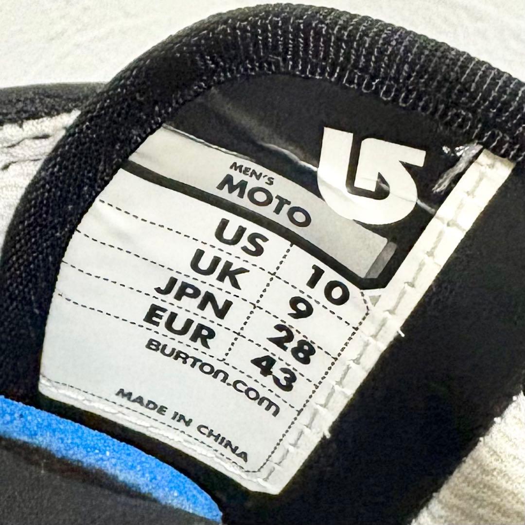 【値下げOK】BURTON バートン スノーボードブーツ MOTO 28cm