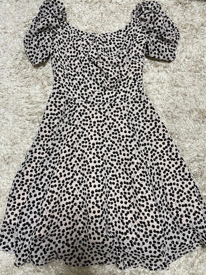 Her lip to チェリー ワンピース