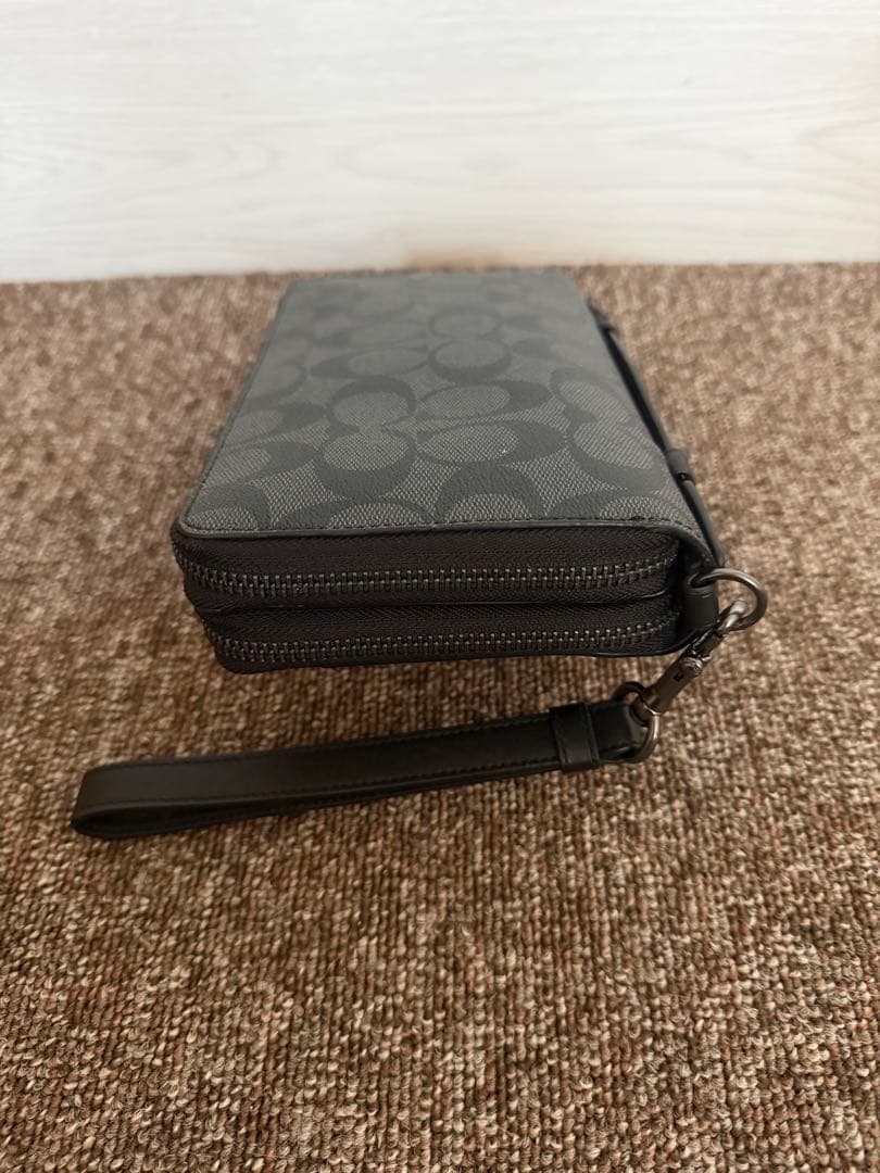 COACH ダブルジップオーガナイザー 長財布