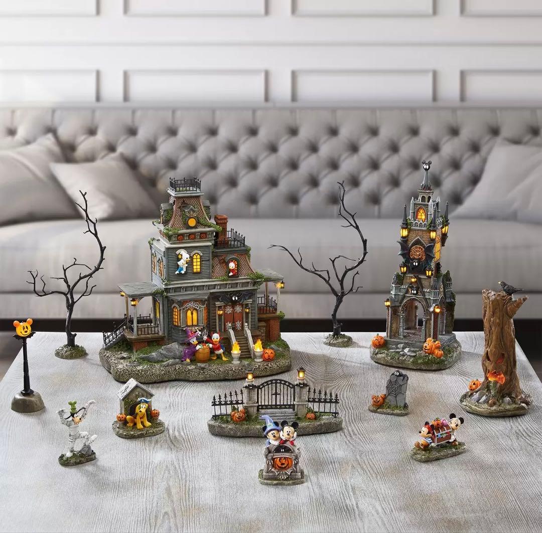 ディズニー Disney ハロウィン ビレッジ12ピースセット
