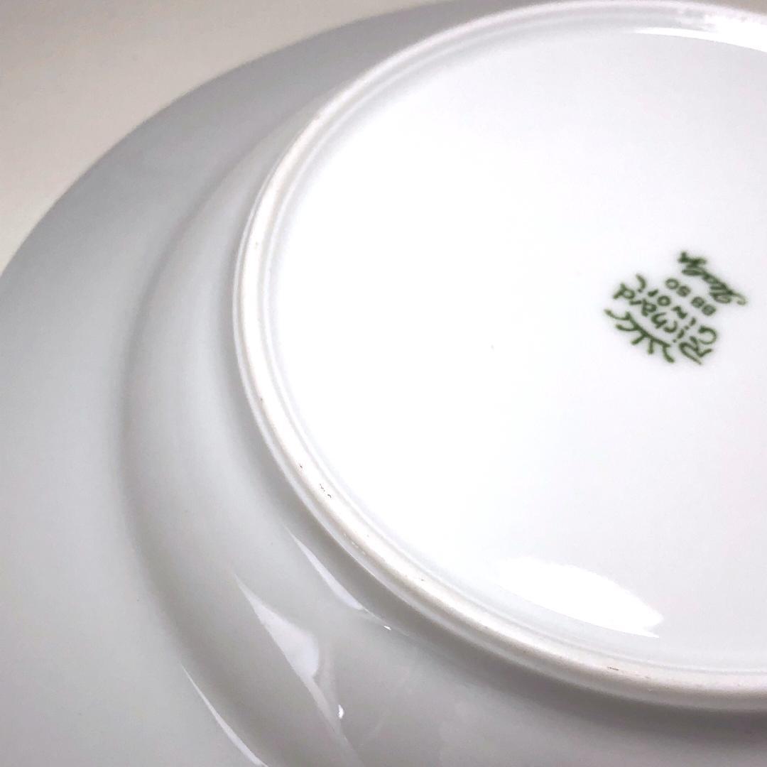 【美品】リチャードジノリ／ボンジョルノチェリー 24cm スープ皿 5枚／RB2