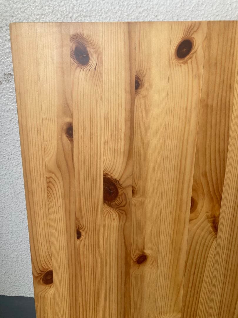 無印良品 天然木(ゴムの木材) ローテーブル・折りたたみ式　廃盤品　超貴重