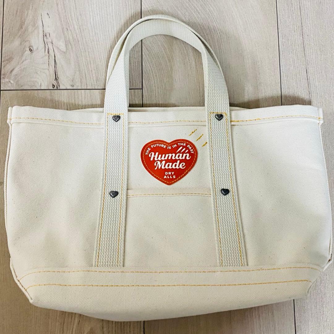 バッグ HumanMade CANVASTOTE SMALL- WHITE/F