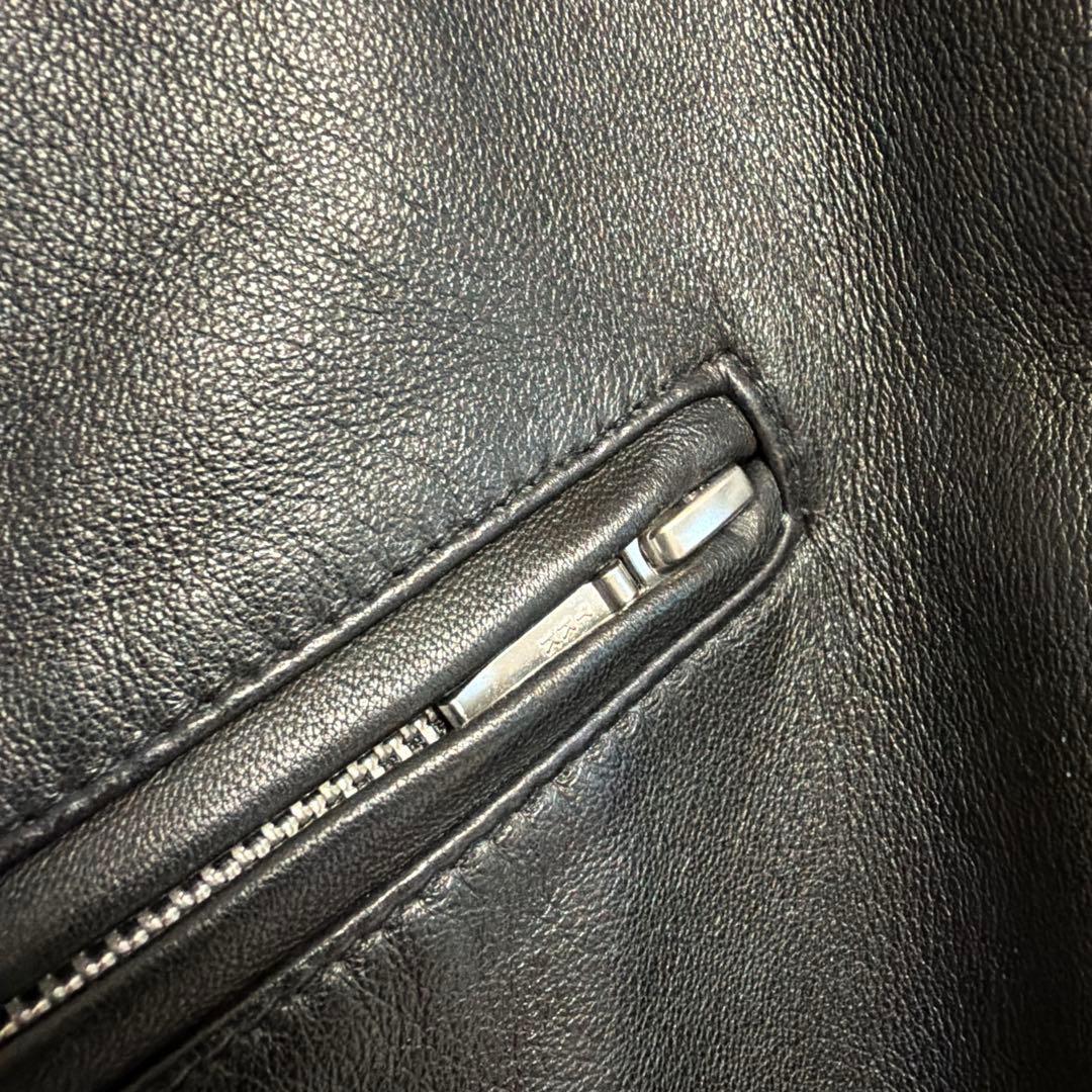 Salt & Pepper ブラックレザージャケット Lサイズ