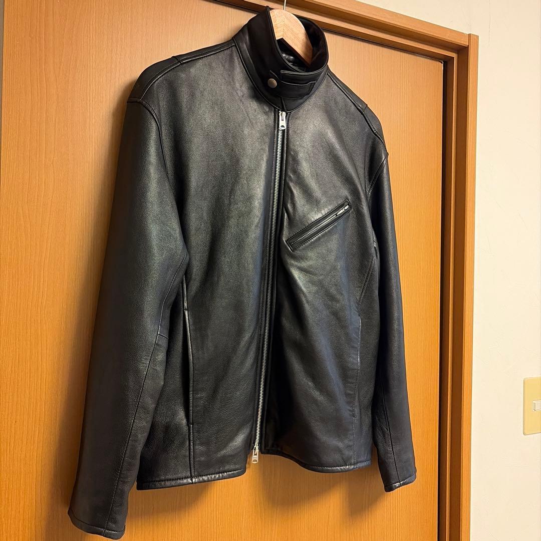 Salt & Pepper ブラックレザージャケット Lサイズ