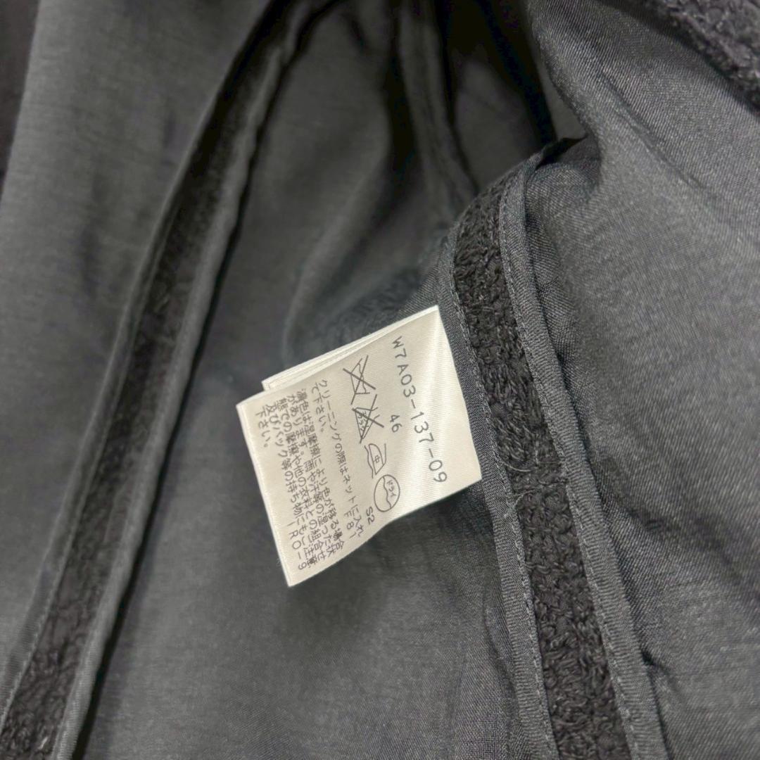 サイズ46 大きいサイズ TO BE CHIC ゴブラン コート N2448