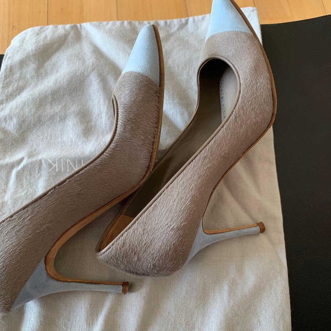 す*も様 美品　美品　マノロブラニク　MANOLO BLAHNIK　ハイヒール