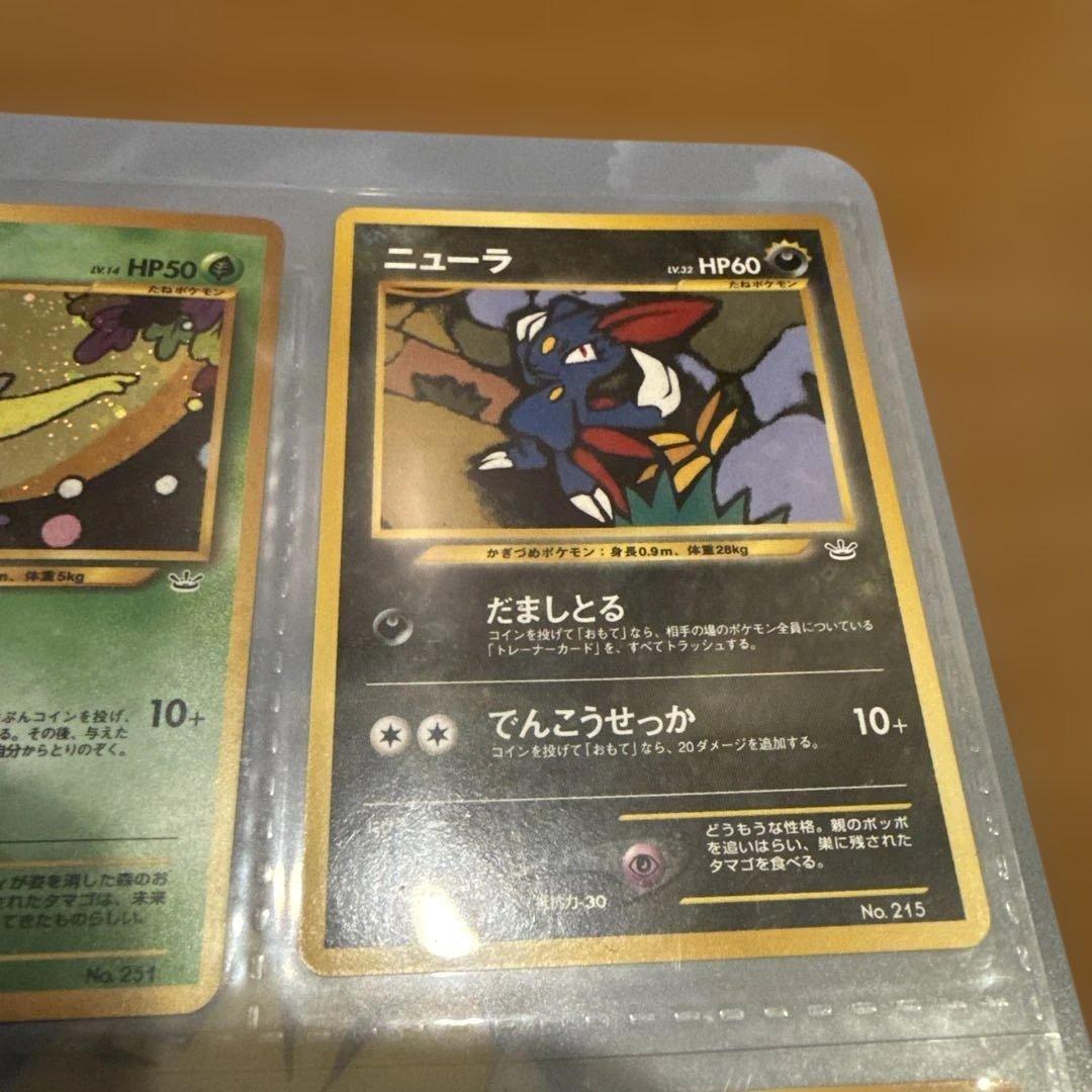 ポケモンカード ネオ プレミアムファイル３　旧裏