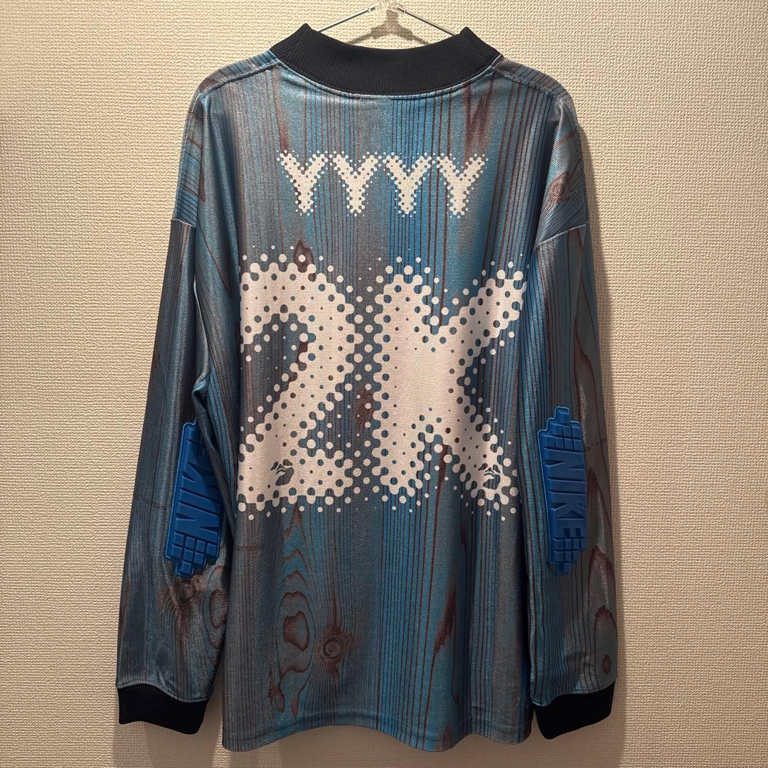 トップス NIKExOFF-WHITE JERSEY IMPERIAL BLUE