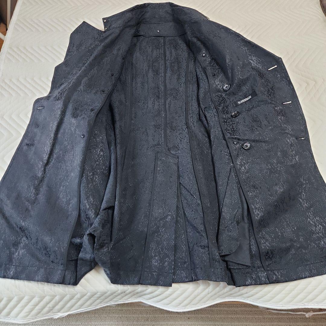 5351プールオム 激レア蛇柄トレンチコート サンプル 1点物？