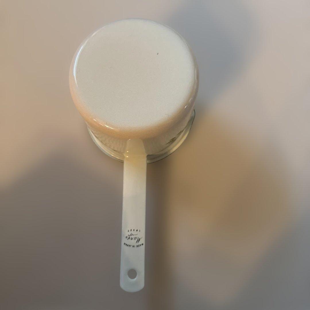 マニー ローズ柄 ホーロー鍋＋プチメゾン キッチンツールスタンド 2点セット