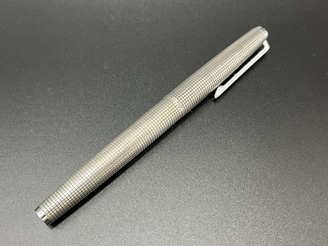 【ペン先18KWG 】パイロット カスタム 万年筆 スターリングシルバー