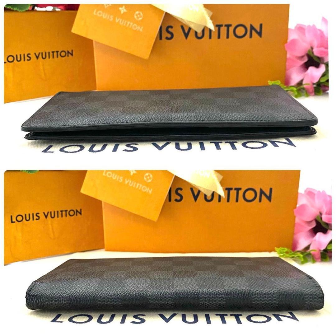 ルイヴィトン◎ダミエ グラフィット ポルトフォイユ ブラザ ダミエ グラフィット