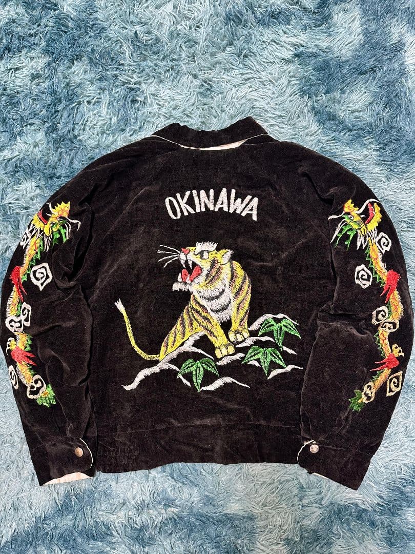 ナ*リ様 スペシャル 50s 沖縄 OKINAWA スカジャン ヴィンテージ 鷲