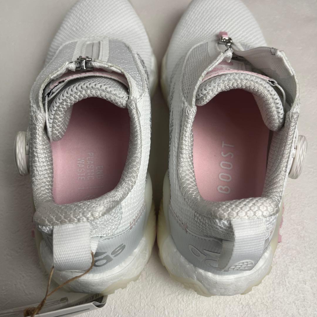 ●未使用品　アディダス　ゴルフシューズ　靴　ボア　ダイヤル　コードカオス