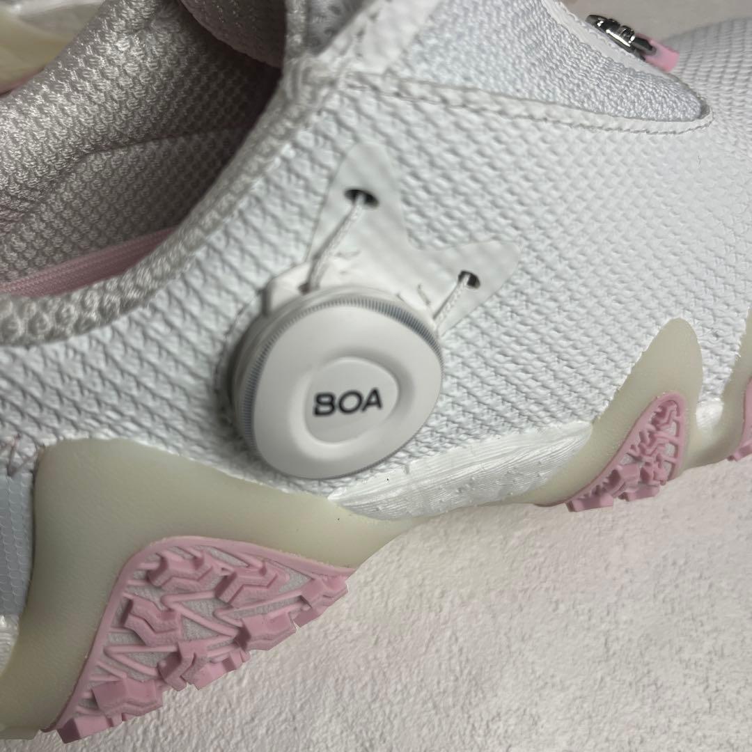 ●未使用品　アディダス　ゴルフシューズ　靴　ボア　ダイヤル　コードカオス