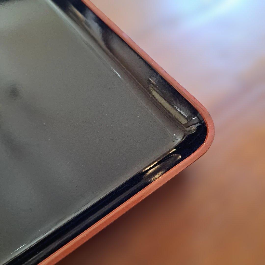 漆塗りお盆　2点セット