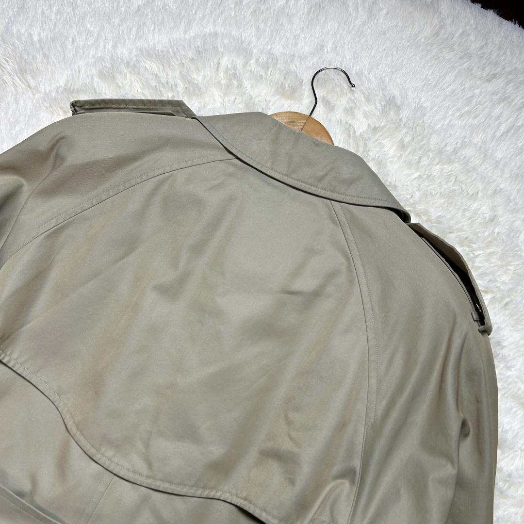 美品✨バーバリー トレンチコート ライナー付 ロング丈 ノバチェック M相当