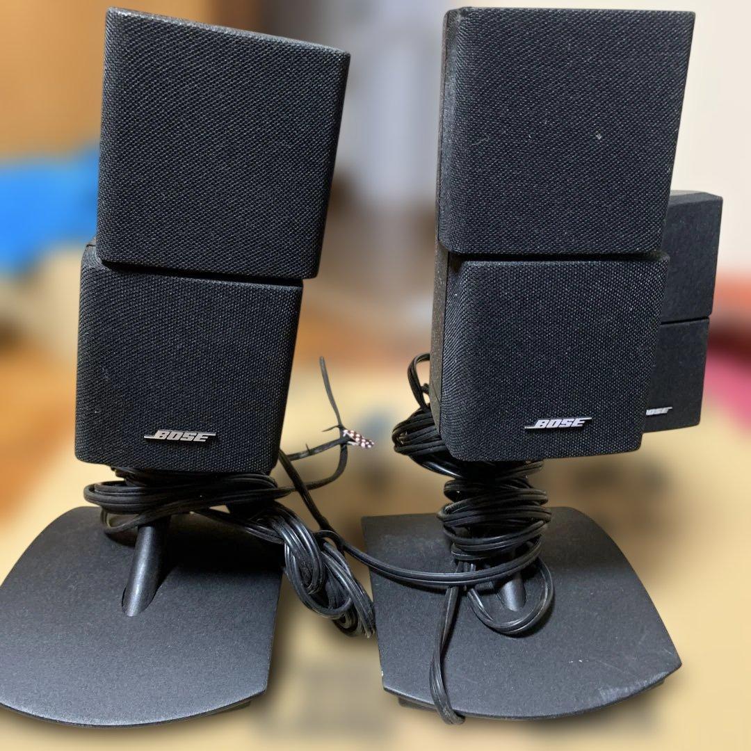 Bose 黒 有線スピーカー 5個セット　ジャンク品