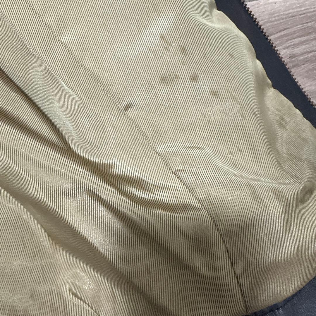 buffalo bobs ラムレザーダウンジャケット　black 2