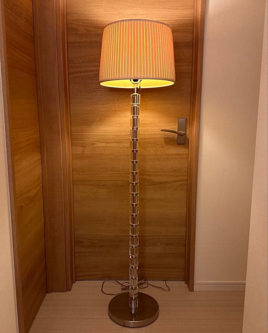 ローラアシュレイ スタンドライト スペースエイジ ミッドセンチュリー クリスタル