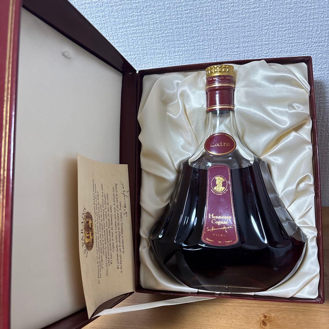 ヘネシー Hennessy パラディ エクストラ 旧グリーンボトル　4点セット