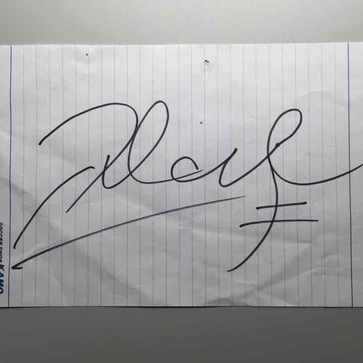 レアル黄金世代&クリロナ&プラティニのサイン