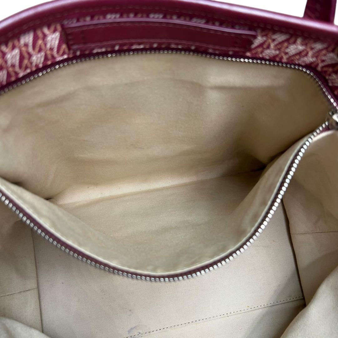 極美品　モラビト　オートグラフ GM　トートバッグ　レッド　pvc　レザー　A4