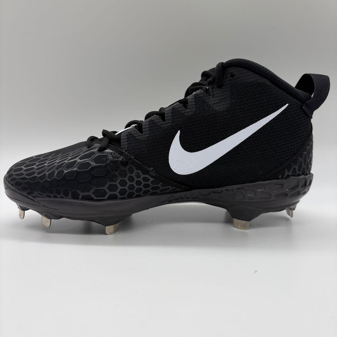 NIKE トラウト 野球 スパイク ブラック 黒 27.5㎝ ミドルカット 軽量