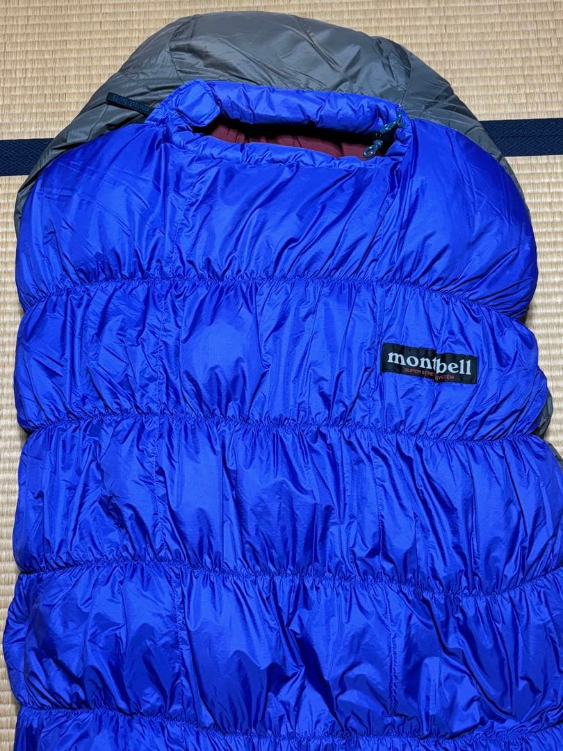 モンベル mont-bell ダウンハガー #0 シュラフ 寝袋