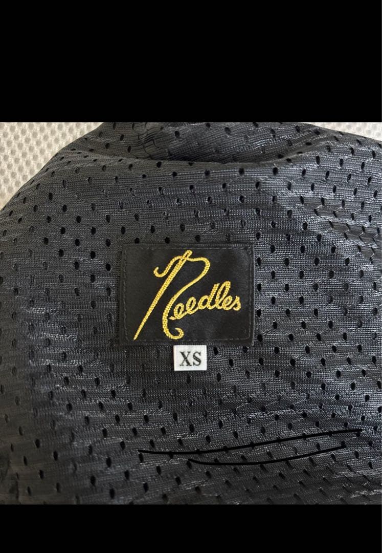 Needles トラックパンツ XS 黒/ピンク