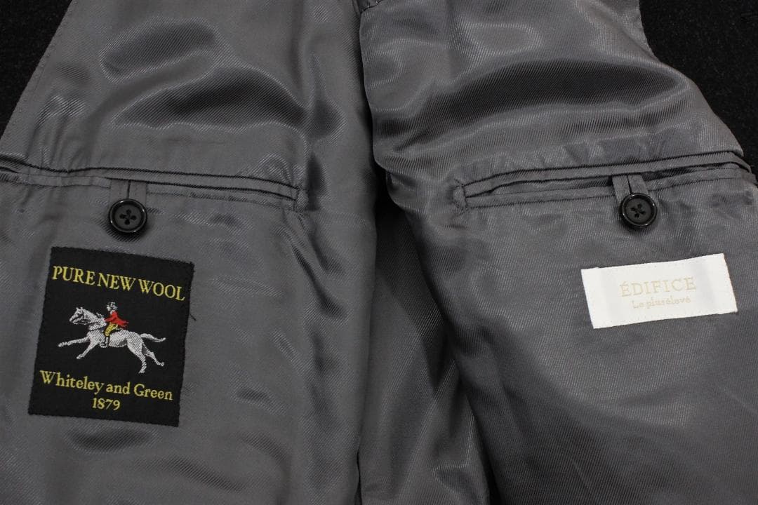 【新品同様】エディフィス コート 42 メンズ XS S A3 ★未使用に近い★