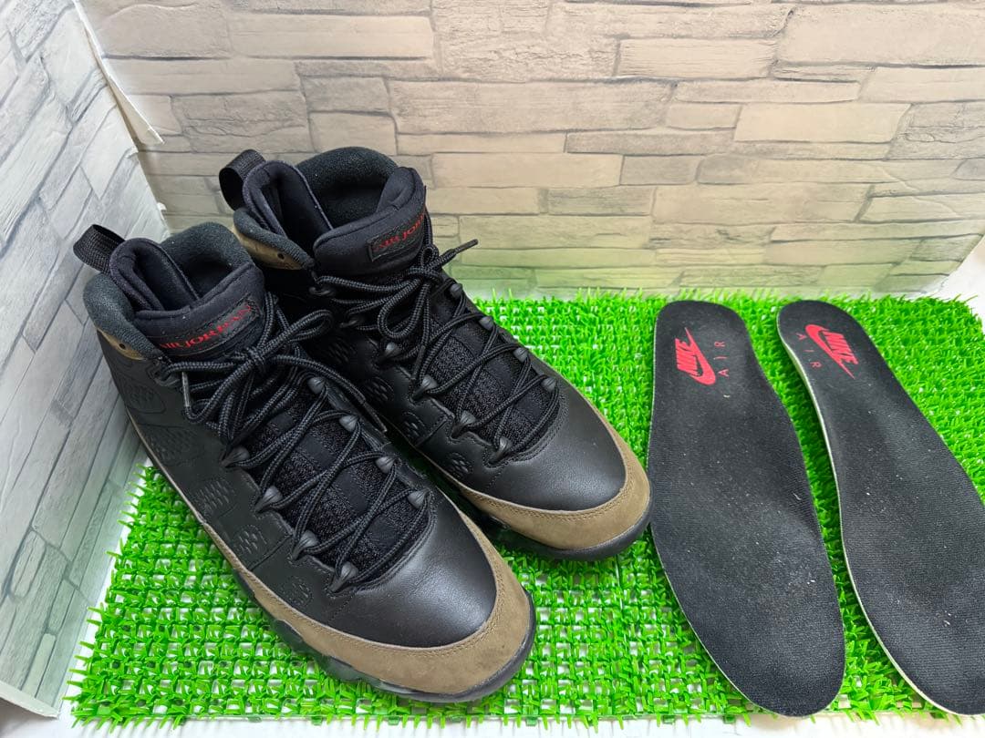 JORDAN9 ジョーダン9 オリーブ ブラウン　28.5㎝