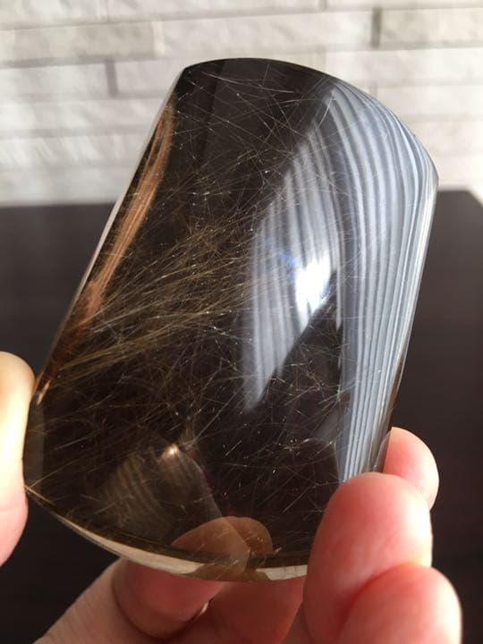 スモーキールチル！ゴールドルチル　ルチルクォーツ　クリアタイプ