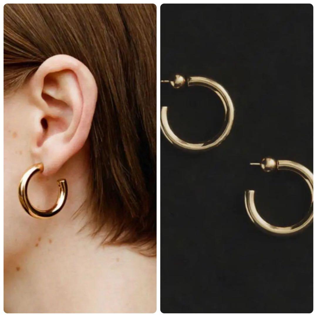 ソフィーブハイ Sophie buhai ピアス 両耳 ゴールド