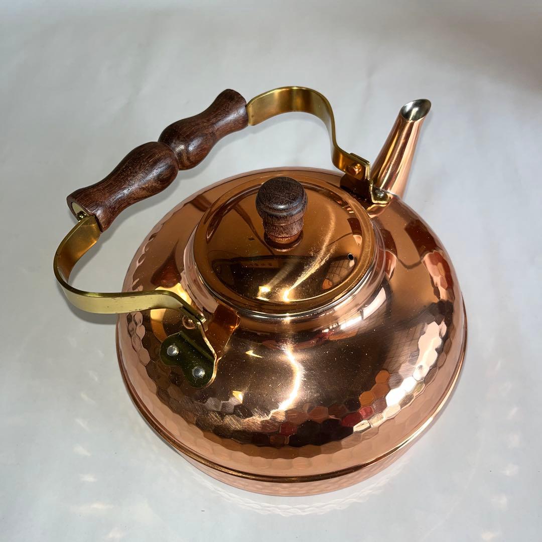 【未使用】COPPER 100 新光金属　1.5ℓケトル　やかん　純銅