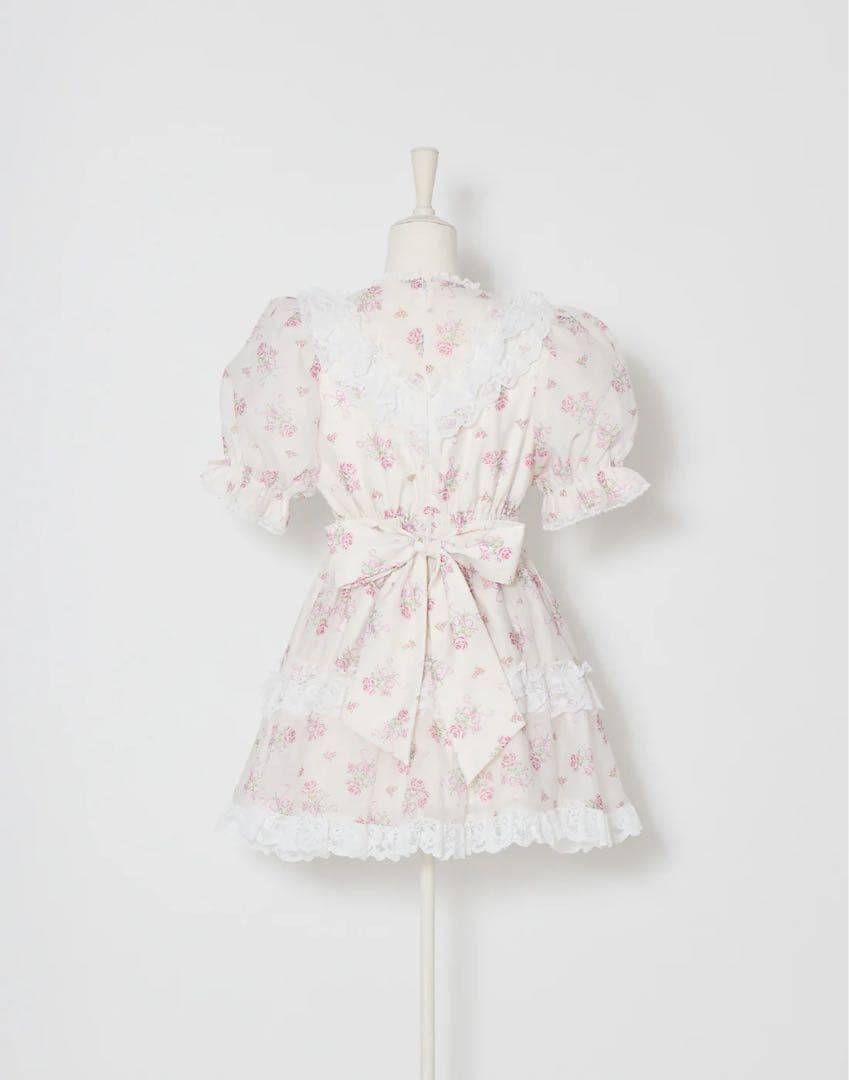 Ribbon rose garden onepiece／Fiorforte