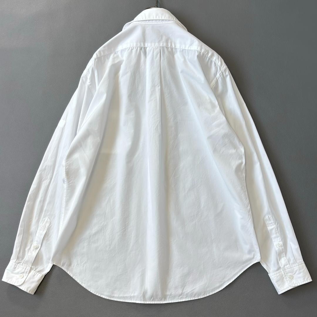 ヨウジヤマモトコスチュームドオム 長袖シャツ 台衿シャツ 白 サイズ3 tu8