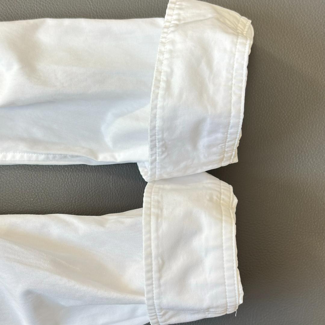 ヨウジヤマモトコスチュームドオム 長袖シャツ 台衿シャツ 白 サイズ3 tu8