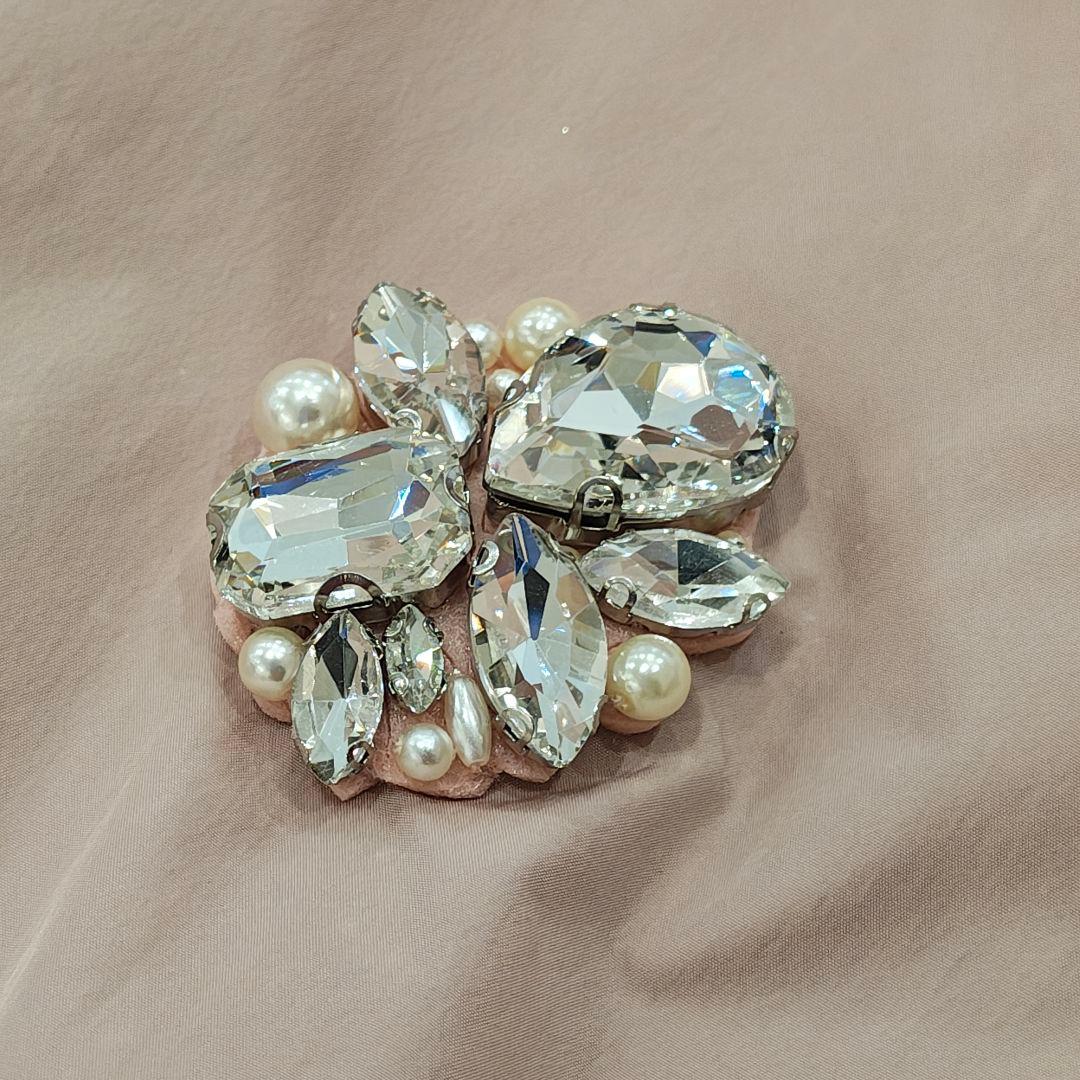 S221:美品❣️ショートジャケット＆ロングワンピース ツインセット ピンク