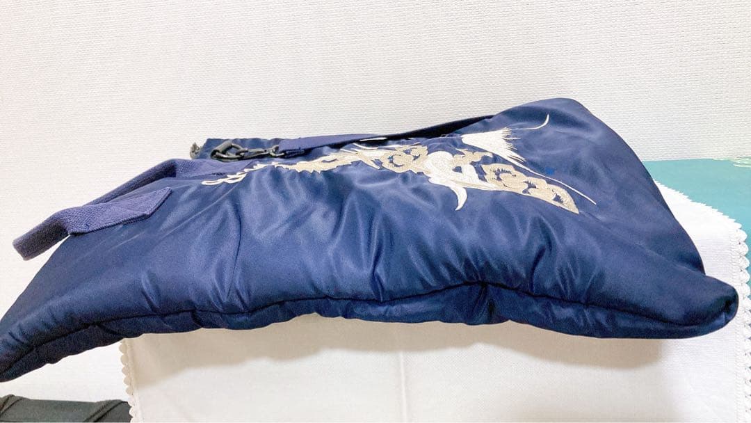 ★美品★値下げ済★BEAMS★富士山&龍の刺繍バッグ