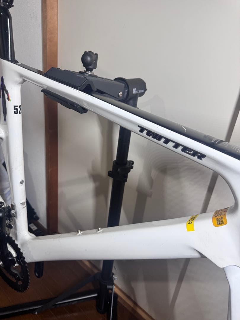 最終価格　中華カーボンフレームセット　一体型バーステム 52サイズ